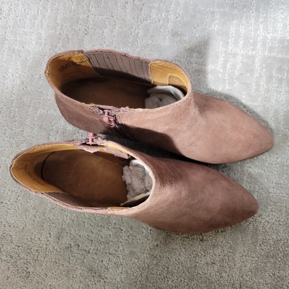 Frye And Co. Kaye Chelsea Women's Size US 8.5M Brown Suede Zip Ankle Boots. NEW - Picture 7 of 11